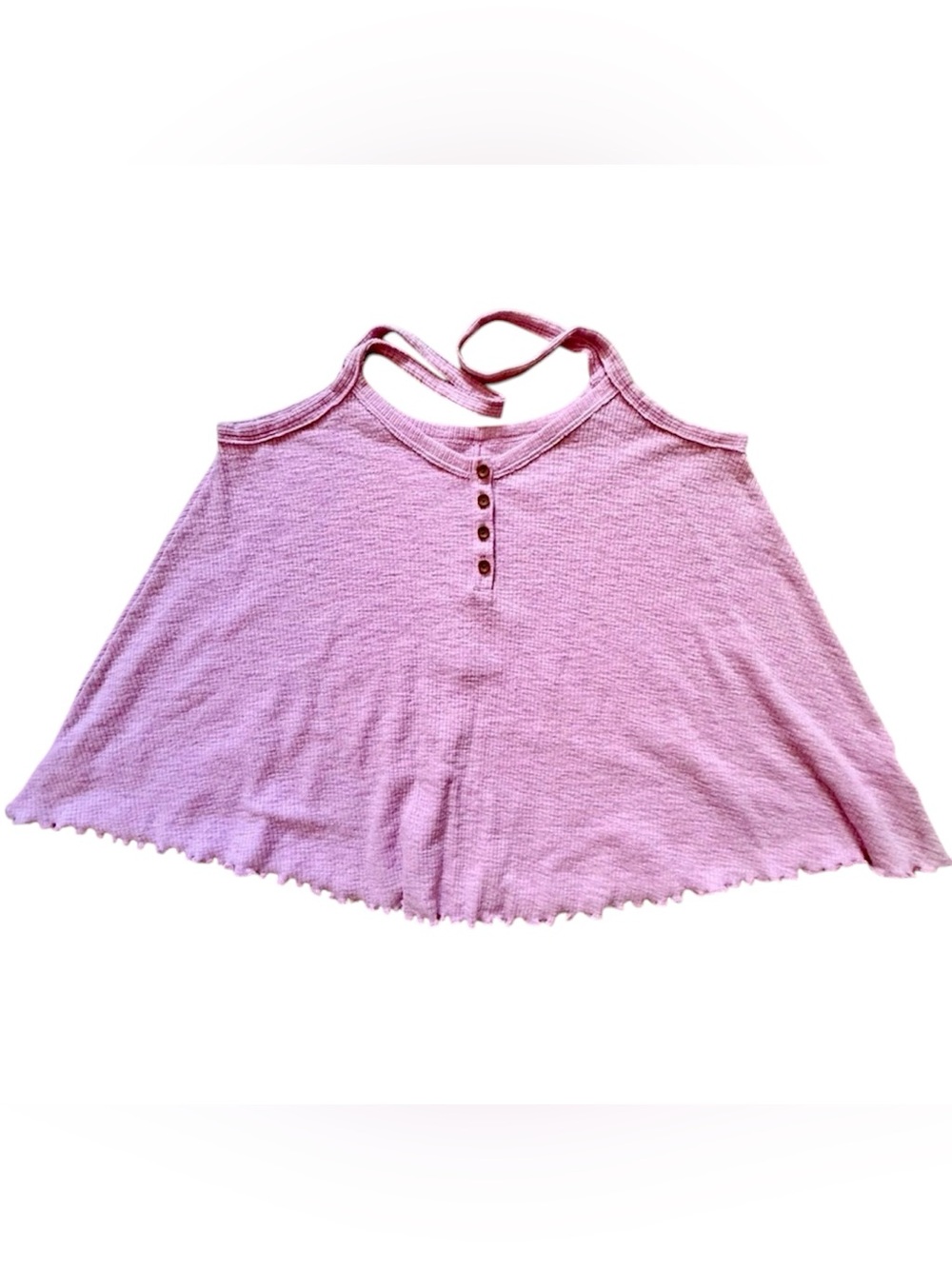American Eagle Pink Flowy Tank Top ~ Small